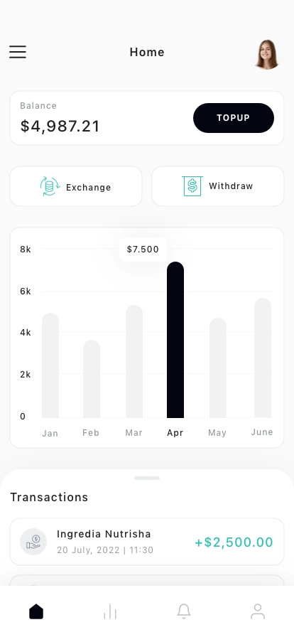 Billing Mobile App UI Kit - Screenshot 1