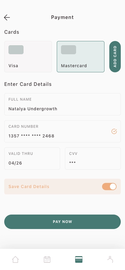 Beauty & Spa Salon Mobile App UI Kit - Screenshot 4