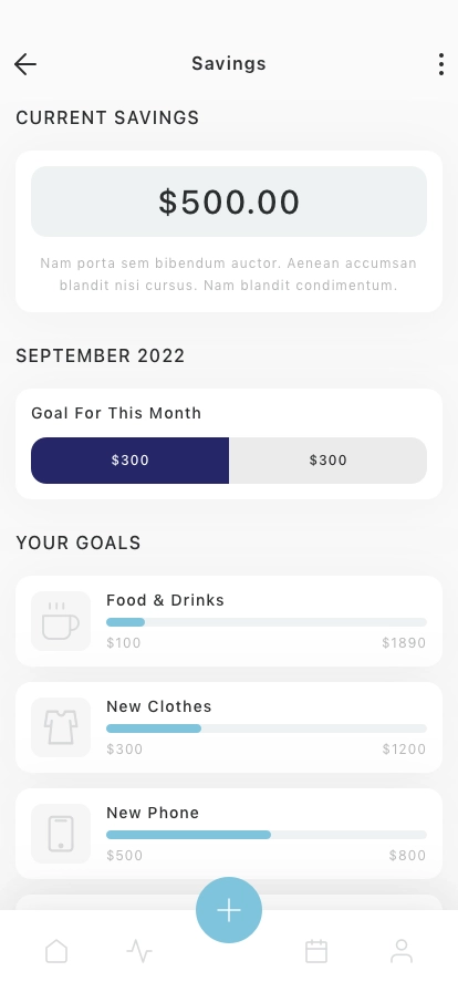 Expense Management Mobile App UI Kit - Screenshot 5