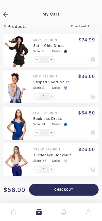 E-Commerce Mobile App UI Kit - Screenshot 2