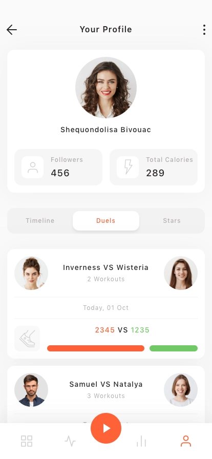 GYM & Fitness Mobile App UI Kit - Screenshot 5