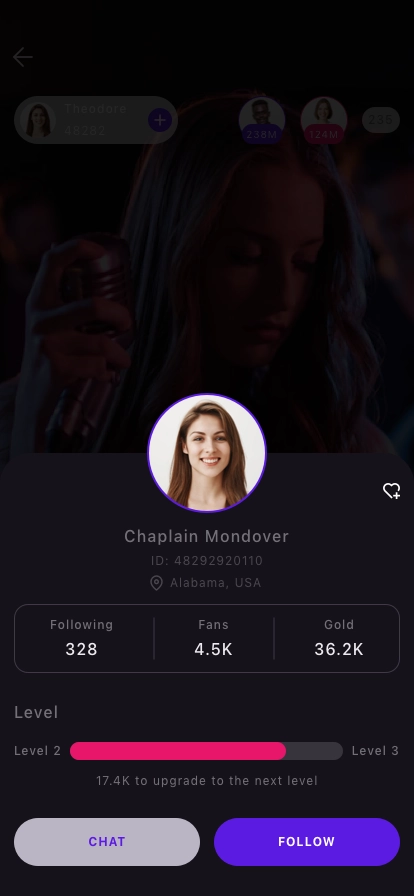 Social Karaoke Singing Mobile App UI Kit - Screenshot 5