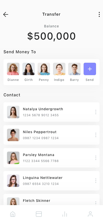 Personal Banking App UI Kit - Screenshot 4