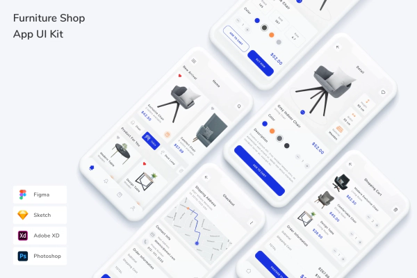 Furniture Shop App UI Kit