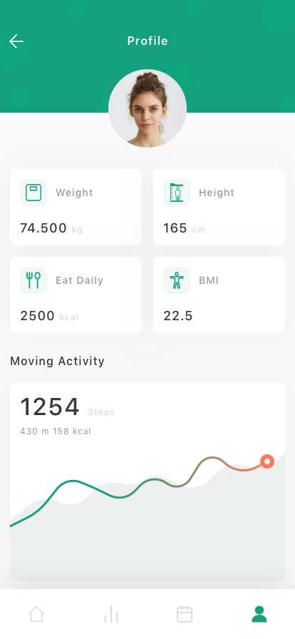 Health & Fitness App UI Kit - Screenshot 5