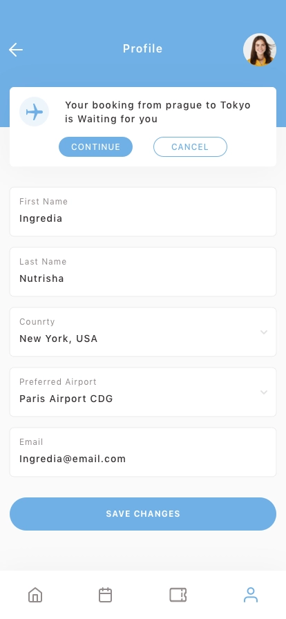 Flights Booking Mobile App UI Kit - Screenshot 4