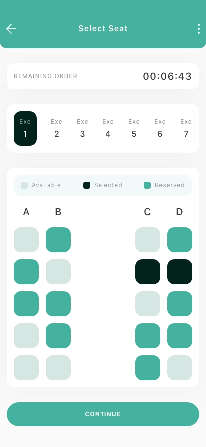 Train Ticket Mobile App UI Kit - Screenshot 2