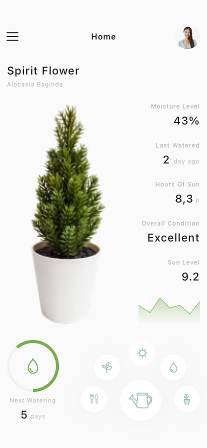 AI Plants Care Mobile App UI Kit - Screenshot 1