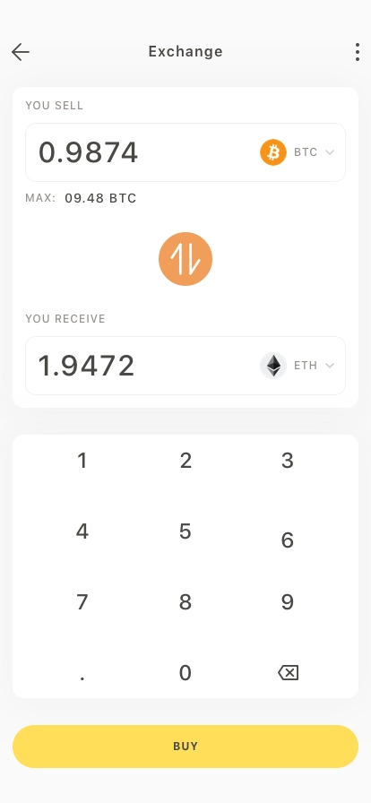 Crypto Wallet Mobile App UI Kit - Screenshot 5