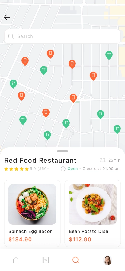 Food Ordering Mobile App UI Kit - Screenshot 5