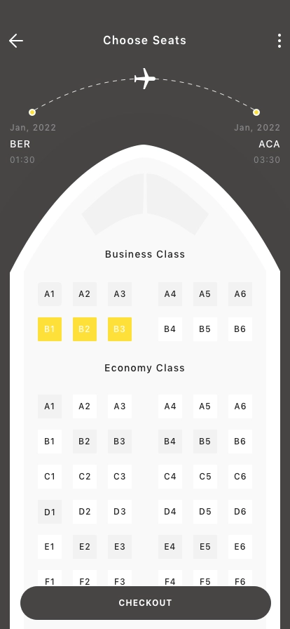 Flight Ticket Booking Mobile App UI Kit - Screenshot 5