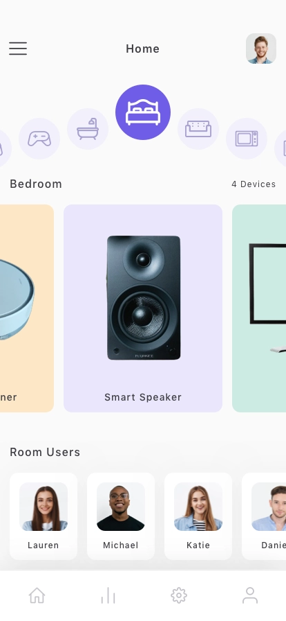 Smart Home Mobile App UI Kit - Screenshot 2