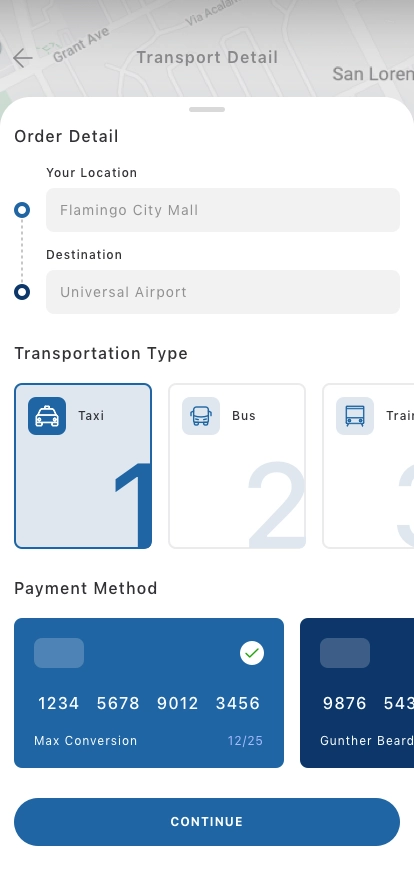 Bus Ticket Mobile App UI Kit - Screenshot 4