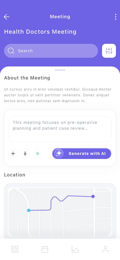 Admin Dashboard Mobile App UI Kit - Screenshot 3
