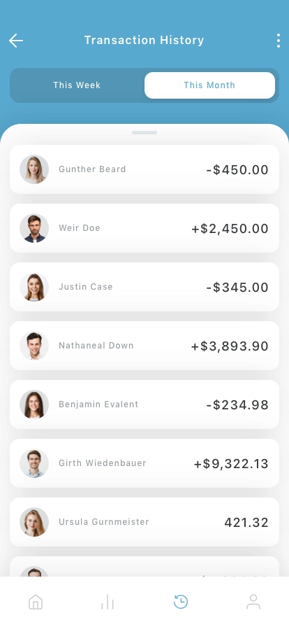 E-Wallet Mobile App UI Kit - Screenshot 3
