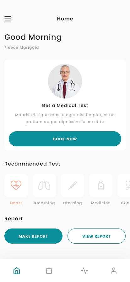 Medical Appointment Mobile App UI Kit - Screenshot 1