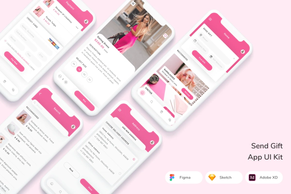 Send Gift App UI Kit