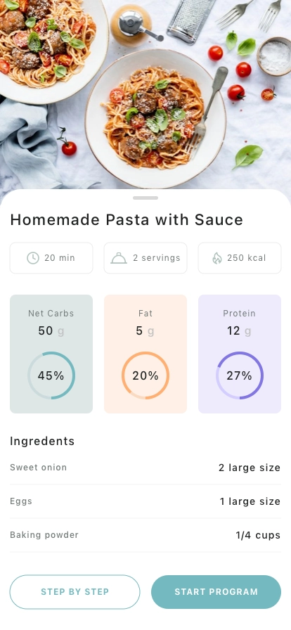 Recipe Book Mobile App UI Kit - Screenshot 2