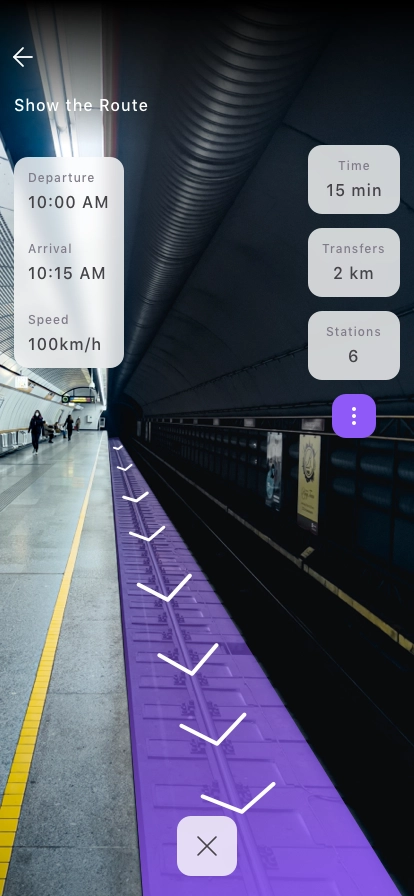 Subway Mobile App UI Kit - Screenshot 5
