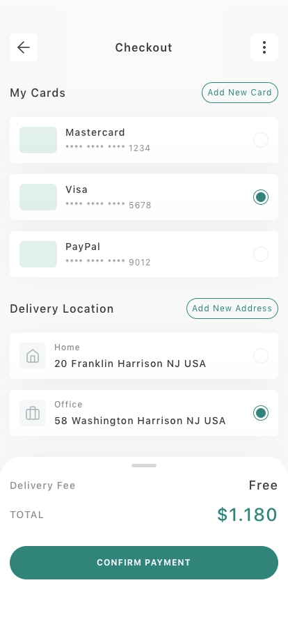Chair Shop eCommerce App UI Kit - Screenshot 5