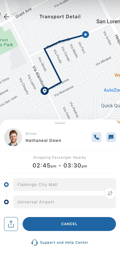 Bus Ticket Mobile App UI Kit - Screenshot 5