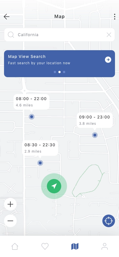 Fitness Center Finder Mobile App UI Kit - Screenshot 4