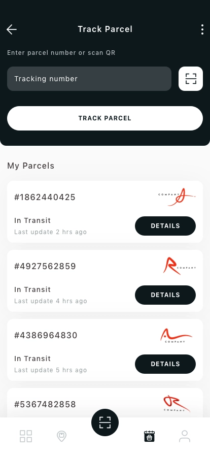 Courier Delivery Mobile App UI Kit - Screenshot 5