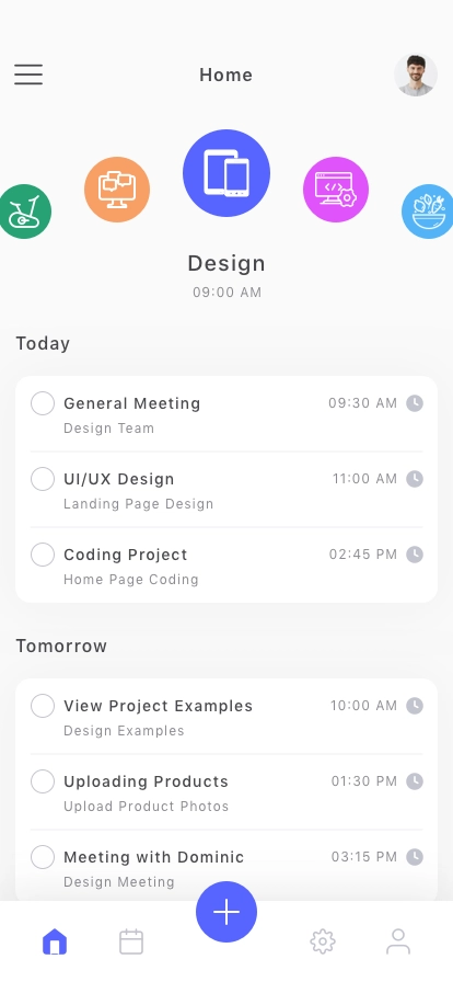 ToDo Manager Mobile App UI Kit - Screenshot 3