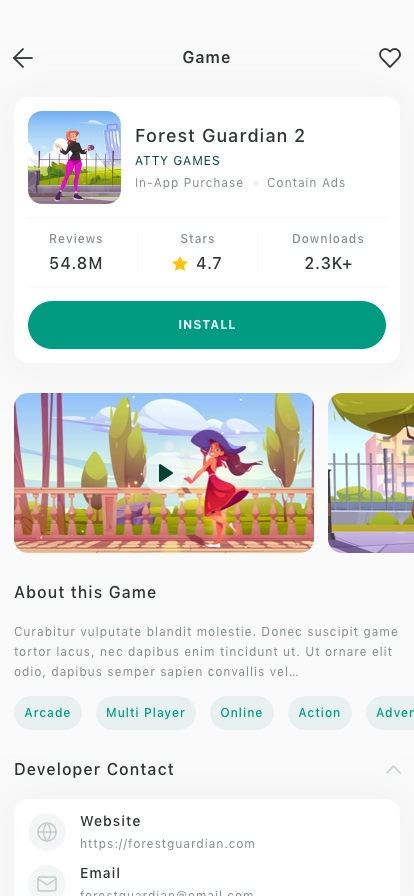 Game Store Mobile App UI Kit for Figma, Sketch & XD | UIworkshop