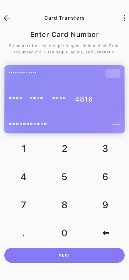 AI Banking & Finance Mobile App UI Kit - Screenshot 4