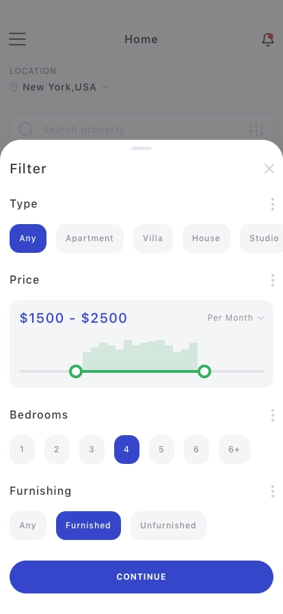 Property Rental Mobile App UI Kit - Screenshot 5