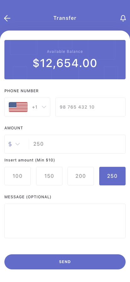 E-Wallet Mobile App UI Kit - Screenshot 5