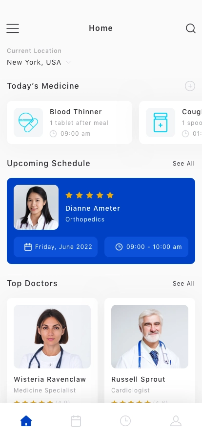 Medical Mobile App UI Kit - Screenshot 2