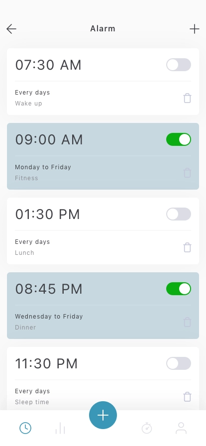 Wake & Time Mobile App UI Kit - Screenshot 3
