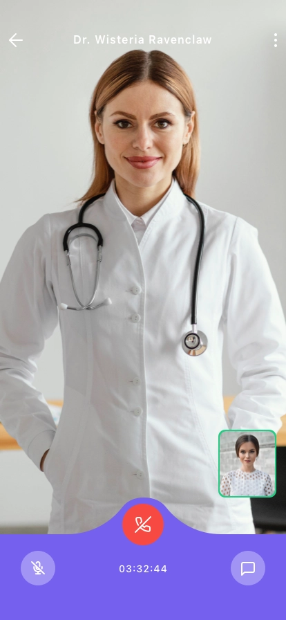Doctor Consultation Mobile App UI Kit - Screenshot 4