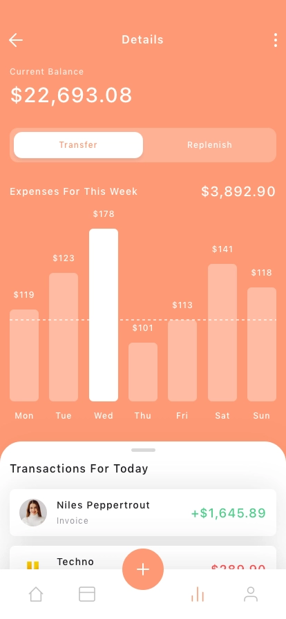 Financial Mobile App UI Kit - Screenshot 3