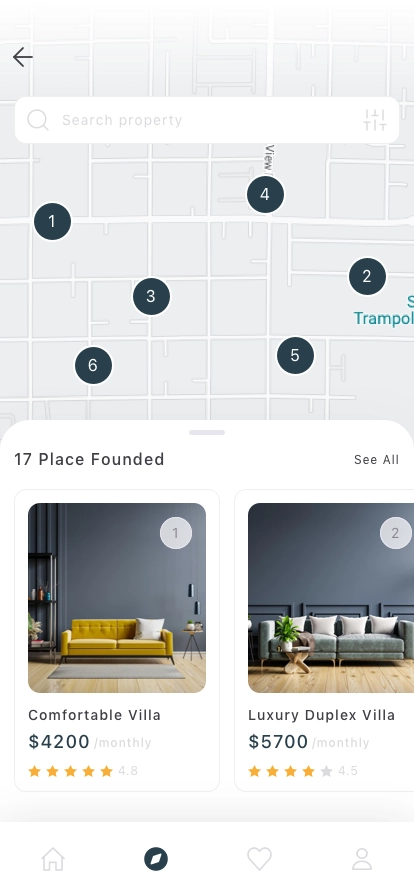 Property Finder Mobile App UI Kit - Screenshot 2