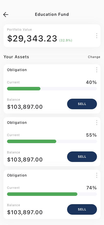 Investment Mobile App UI Kit - Screenshot 3