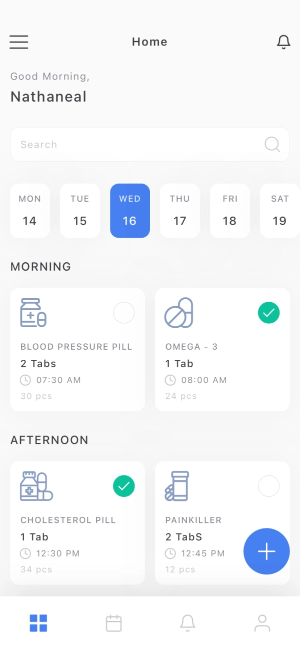 Medicine & Lab Test Results Mobile App UI Kit - Screenshot 1