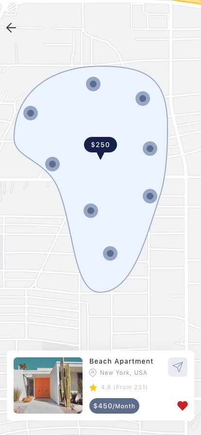 Real Estate Platform Mobile App UI Kit - Screenshot 5