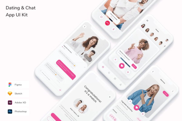 Dating & Chat App UI Kit