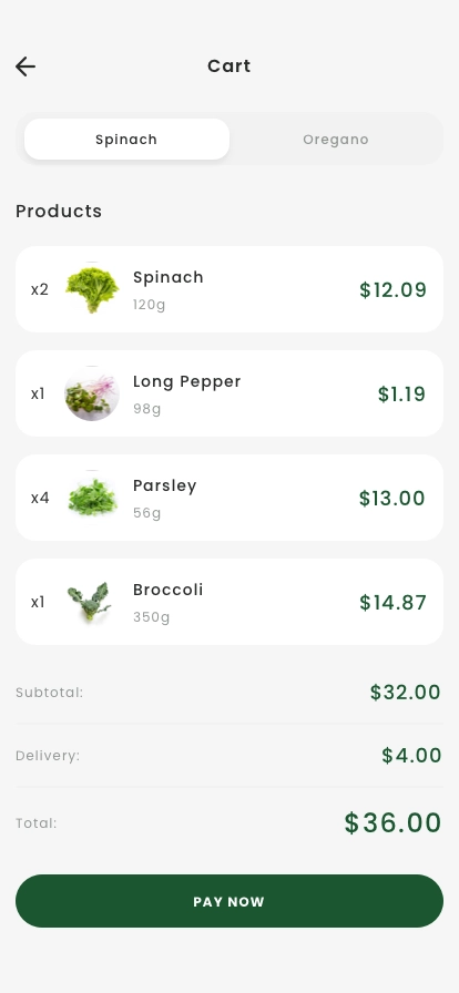 Hydroponic Plant App UI Kit - Screenshot 5