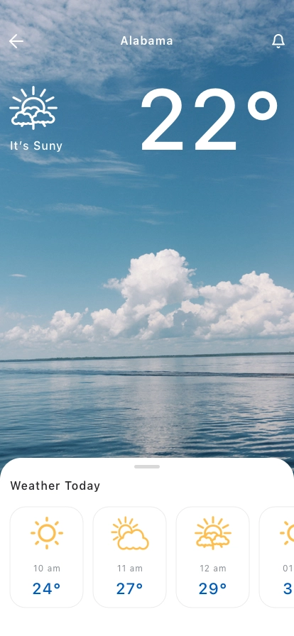 AI Weather Forecast Mobile App UI Kit - Screenshot 5