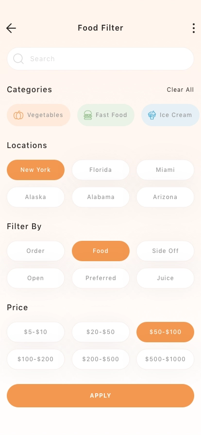 Food Ordering Mobile App UI Kit - Screenshot 5