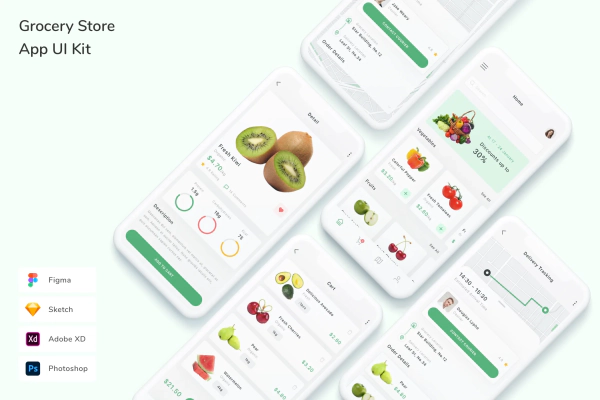 Grocery Store App UI Kit