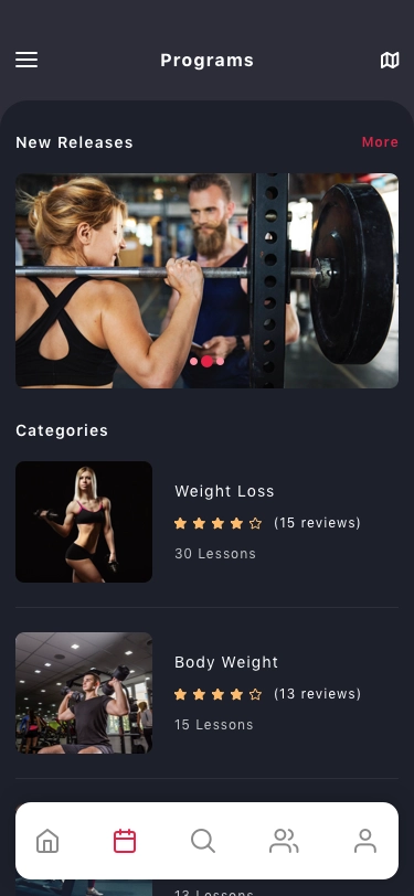 Find a Personal Trainers App UI Kit - Screenshot 9