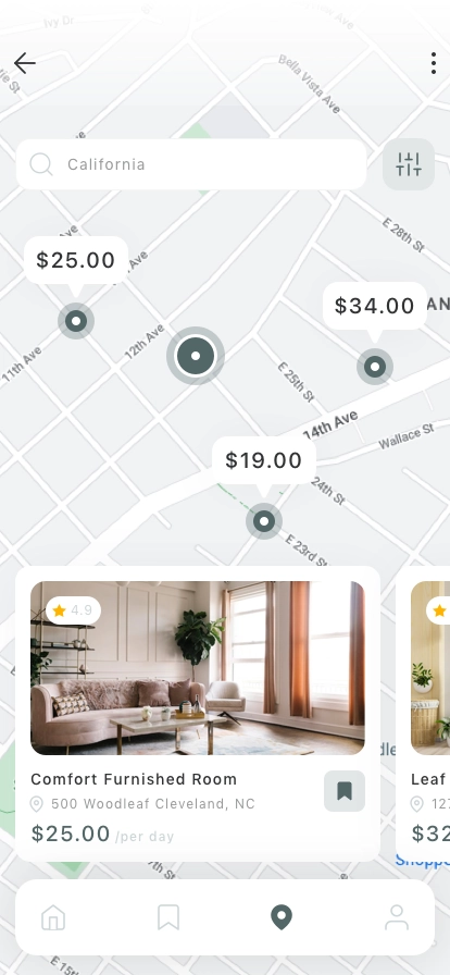 Coworking Space Mobile App UI Kit - Screenshot 2