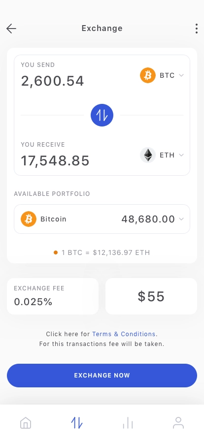 Crypto Exchange Mobile App UI Kit - Screenshot 3