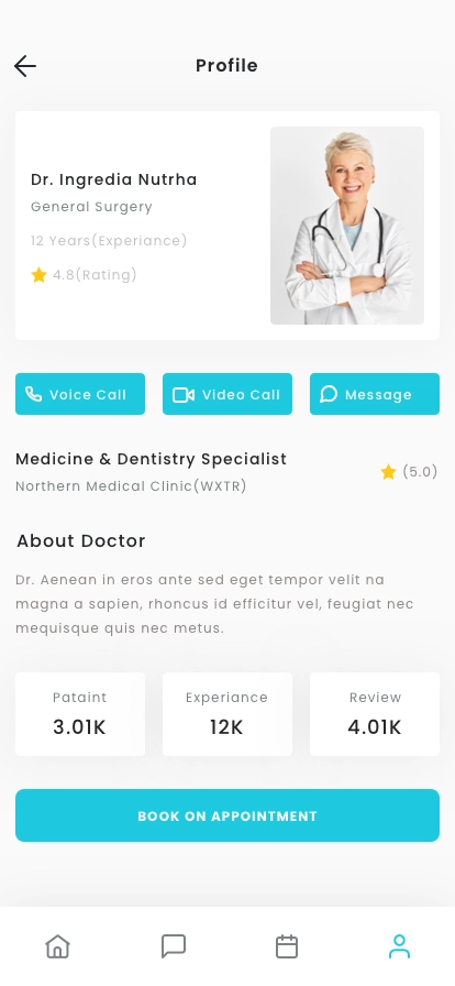 Dental Clinic Finder App UI Kit - Screenshot 2
