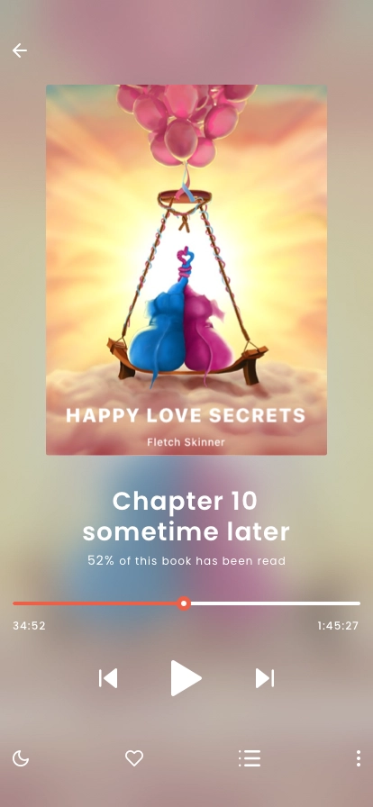 Audio Book Mobile App UI Kit - Screenshot 5